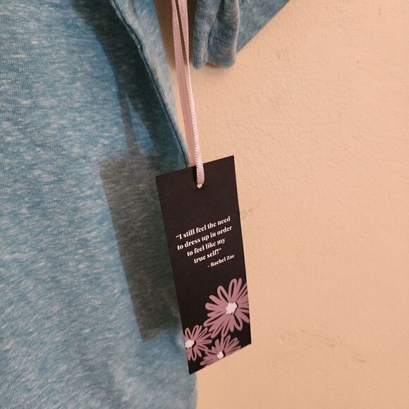 Lot of 2 Rachel Zoe NWT Cut Out Crewneck Short Sleeve Tee Shirts Size M - Picture 7 of 11